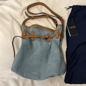 Ralph Lauren | Denim Adjustable Crossbody Bag